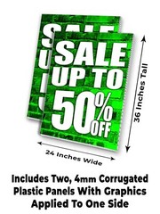 Sale Up To 50% Off Signicade 24×36 A Frame Sidewalk Sign Double Sided