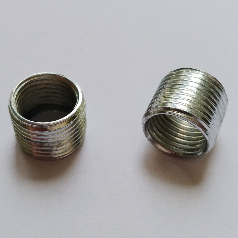 2X Fitting Reducer Metric M12 M12X1 Male to M10 M10X1 Female Thread Adapter A268