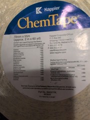New – Kappler Chemtape – 99402YW 963600 – 2 inch x 60 yards – Chemical Tape