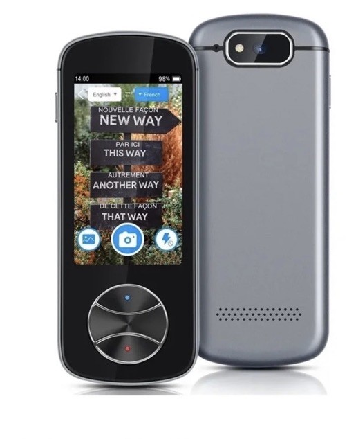 AI Voice Translator Device 3.0” Screen WiFi Multi-Language Portable Sealed