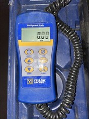 Yellow Jacket 68812 Electronic Scale 220 Lbs. HVAC Refrigerant Transfer