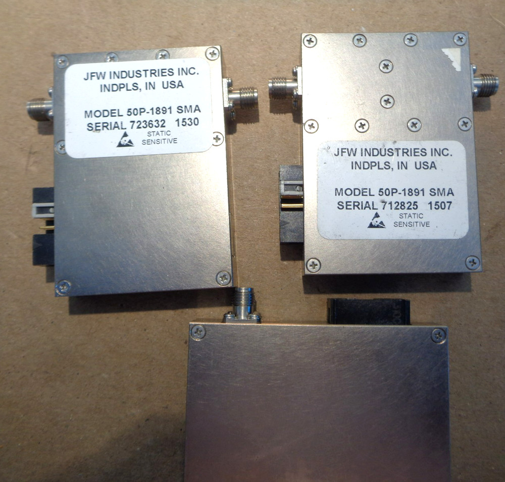One JFW Industries 50P-1891 SMA Programmable SMA RF Attenuator