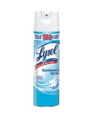 Lysol Disinfectant Spray Case Lot 12 Cans-Factory Sealed-Bulk Cleaning Supply