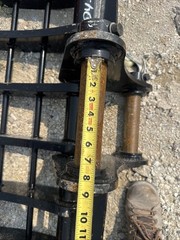 Cat 307 308 Mini Excavator Root Rake 50 Mm Pins New 48”