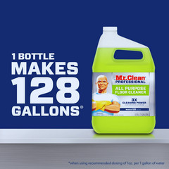 Mr. Clean All Purpose Floor Cleaner Concentrate 1 Gallon Professional