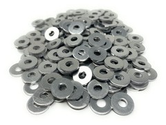 Metal Magery Aluminum Backup POP Rivet Washers for 3/16″ 0.5 inches, Silver