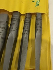 New 5 Piece Irwin 52635 Set Screw Extractors, ST1 Through St 5