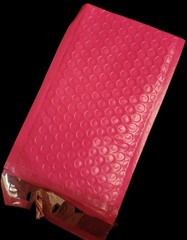 Pink, Blue, Black, & Holographic Metallic Poly Bubble Mailers Padded Envelopes