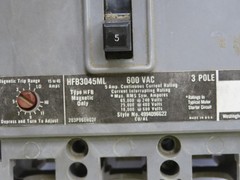 WESTINGHOUSE HFB3045ML CIRCUIT BREAKER T238187