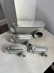 1″ Type LL Conduit Body w cover & gasket Aluminum Threaded UL listed
