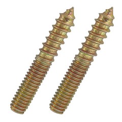 Litoexpe 20 Pcs 5/16-16 2 Inch Hanger Bolts Double Headed 2