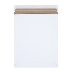 Flat Mailers 11″x13.5″ – 100-Pack Durable Rigid Envelopes for Shipping & Storage