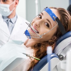 Dental Ortho Reverse Forward Pull Headgear Double/Single Lever Multi Adjustable