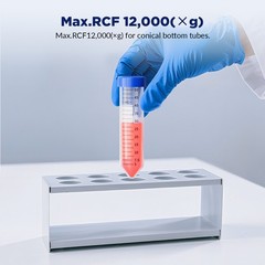 Simpure 5000x Sterile Conical Plastic Test Tubes 50mL Screw Cap DNase/RNase Free