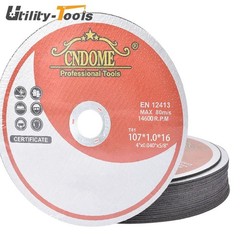 50Pcs 4″×.040″×5/8″ Cut off Wheel – Metal & Stainless Steel Thin Cutting Discs