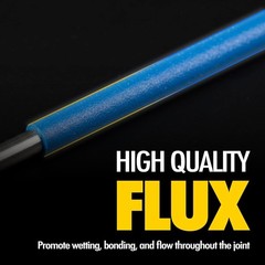 NEW 20PCS 15% Silver Solder Brazing Rods Flux Coated 1/16x18in for HVAC
