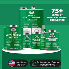 HH-66 Toluene Free Vinyl Cement 1 Oz – Vinyl Adhesive, Cement Glue, Industrial