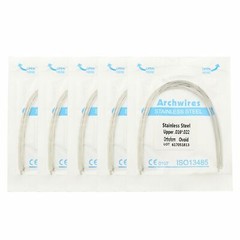 Dental Orthodontic Arch Wire Stainless Steel Ovoid/Natural/Square Rectangular