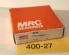 new MRC 207R Steel/C3/ABEC-1 Precision Ball Bearing