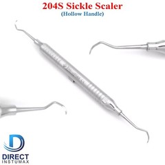 Sickle Scaler 204S Dental Hand Instruments Pro Periodontal Hygiene Pick Tool