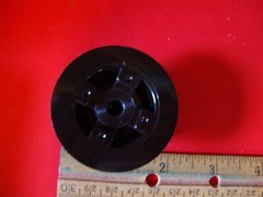 HH Smith 2395 FLUTED INSTRUMENT KNOB WITH SKIRT 2″ DIAMETER 15/16″ HIGH