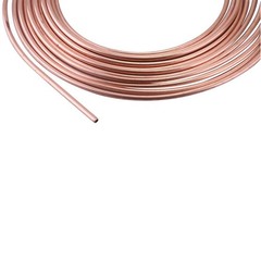 25Ft 3/16 Copper-Nickel Coated Alloy Brake Line Tubing Coil Kit Tube Roll wit…