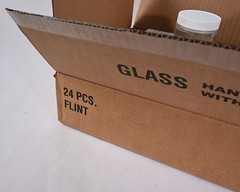 PGP (Piramal) Glass 4 Oz Jar – 24 pieces with plastic cover
