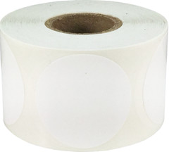 Circle Dot Stickers | 1.5″ inches Round – 500 Pack | Pick One Color