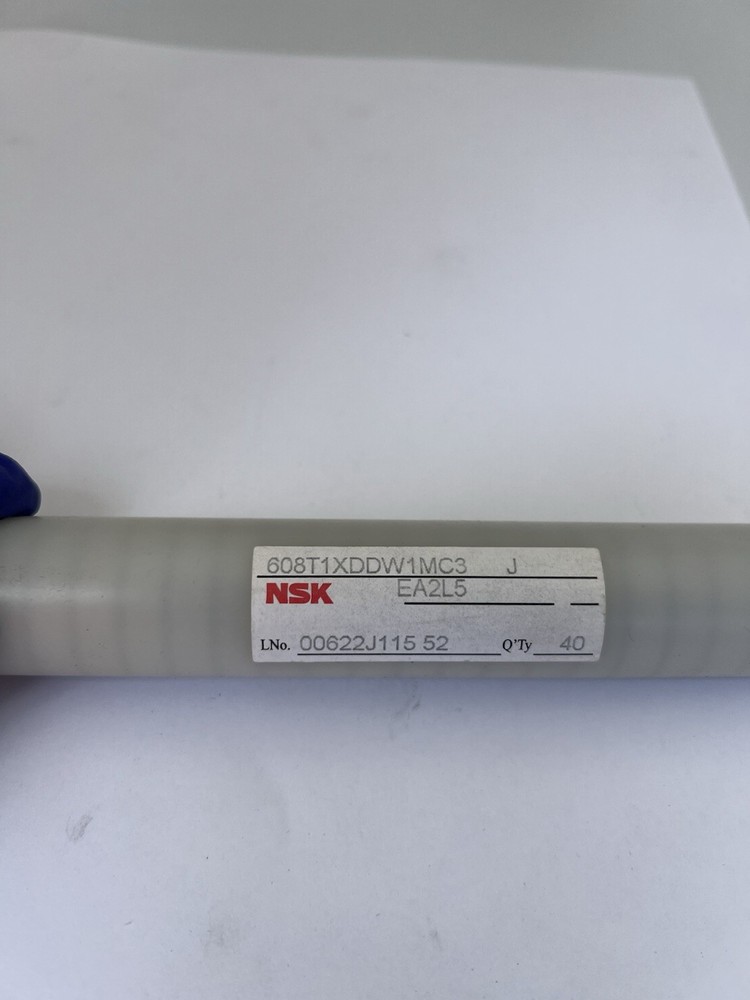 NSK 608T1XDDW1MC3 Bearings: 40pcs, New, Industrial Quality B2 C2 C3