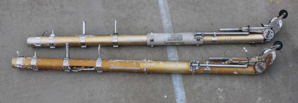 LOT OF 2 TAPETECH Taper Drywall Bazooka (MISSING PARTS)