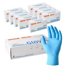 6 Mil Disposable Nitrile Gloves, Heavy Duty Disposable Glove, Cooking Gloves, La