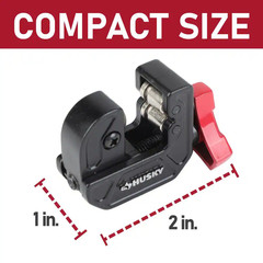 5/8 In. Compact Junior Tubing Cutter – Clean Cuts in Copper, Brass, Aluminum and