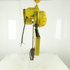 Budgit 112711 500LB 16 FPM 12′ Lift Electric Roller Chain Hoist 440V 3 Phase
