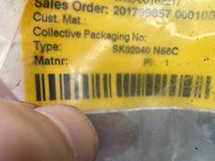 Nord DriveSystems SK 02040 N56C Helical Worm Gear Box 10.20 – 1 Ratio, w/Coupler