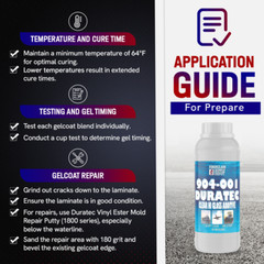 904-001 Duratec Clear Hi-Gloss Additive for Gelcoat (Quart)