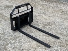 48″ 2,200 Pound Pallet Forks Attachment Fits Mini Skid Steer Toro Dingo Kubota
