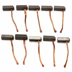 10PCS Carbon Brushes Motor Brush for Generic Electric Replacement set 5*6*14mm