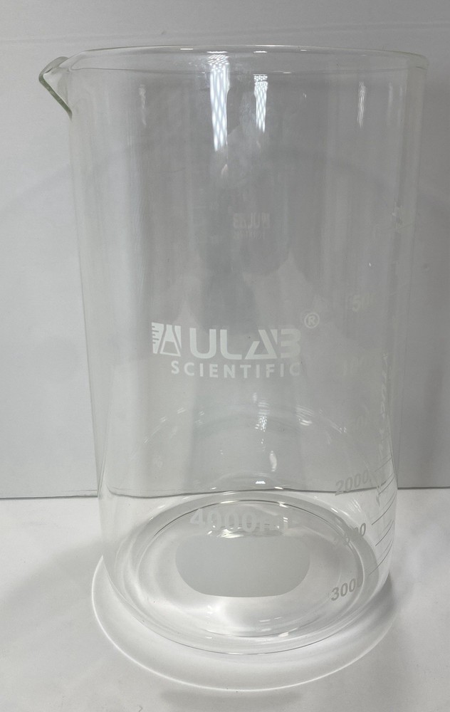 ULAB Scientific 3500ml Glass Beaker 6.5×10.5” Scale Graduated NEW 731