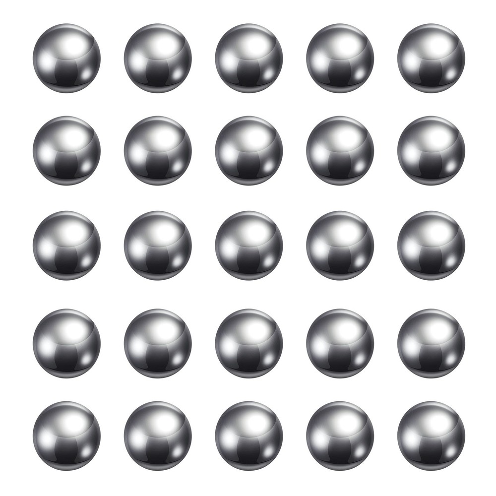 30pcs Precision Balls 9/16″ Diameter G10 Chrome Steel Ball for Bearings Silver