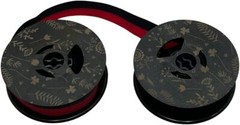 FJA Universal Typewriter Ribbon on Custom 2″ Spool x 1/2 Inch BLACK/RED INK