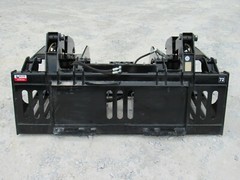 72″ Severe Duty Rock Grapple Bucket with Teeth Skid Steer Loader Attachment