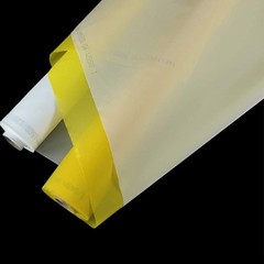 Silk Screen Printing Mesh 50″x1Yard – 100-300 Mesh, White & Yellow, Polyester