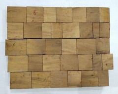 34 Pieces A To Z Letterpress Wood/Wooden Hand-Carved Matrices for Type English
