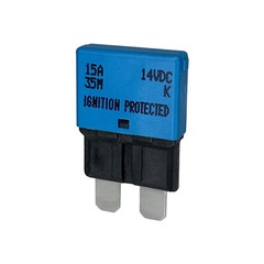 5A-30A Auto Reset ATC/ATO Circuit Breaker Fuse for Auto Boat Audio Low Profile