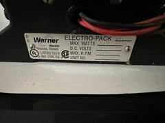 Warner 5230-273-002 Electro Pack Clutch/Brake EP-500 EP Series 4000 RPM 44W New