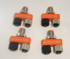 BELDEN ASBS 2 M12-5S M12-Splitters/T-Connectors, New- (5- Pk)