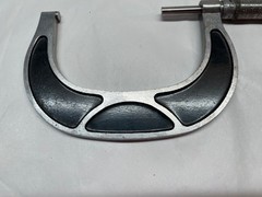 Vintage Geo Scherr Co. Outside Micrometer 3” – 4” New York USA