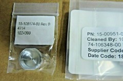 Novellus 15-108174-00 Aluminum Screw Cover Cup 15-00951-00 SEALED 74-106348-00