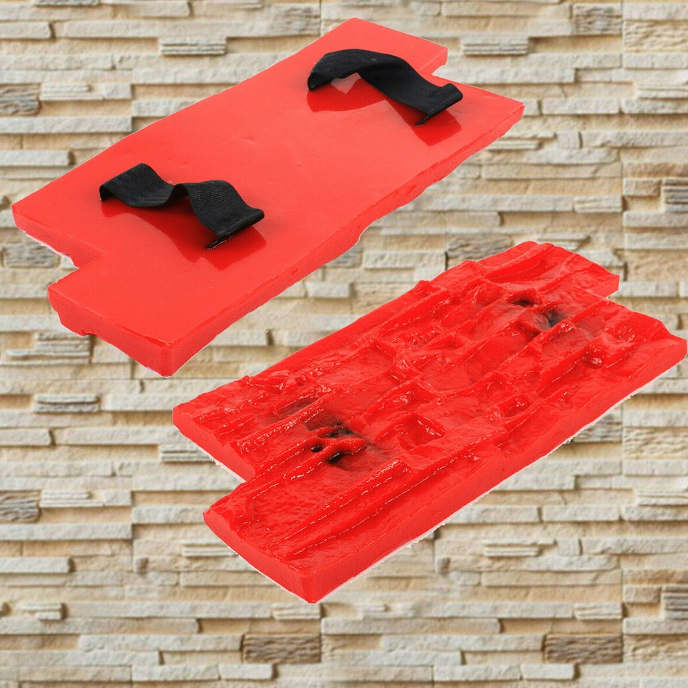 Cobble Stone Floppy imprint Texture Decorative Concrete Cement Stamp Mat Mold US