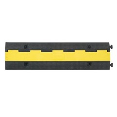 VEVOR Cable Protector Ramp Rubber Cord Cover 22000 lbs/axle Capacity 1 Channel